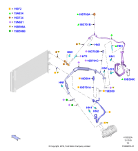 LX6Z19972H-Pipe assy-drain