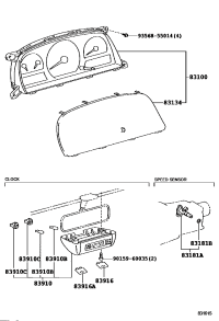 838000S020-METER ASSY, COMBINAT