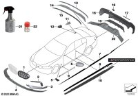 51192414137-Carbon fiber lh/rh