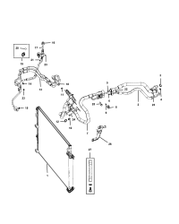 68213142AG-LINE A/C SUCTION & DISCHARGE