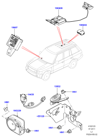 LR014232-TIE ROD,FRT CENTRE