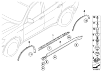 51777176233-Door sill lh