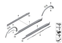 51777425465-Bracket sill lh