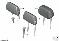 52207312860-Headrest leather center
