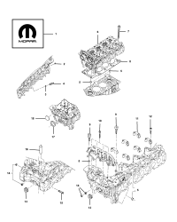 68142831AA-BOLT CYLINDER HEAD