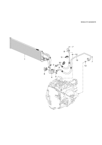 39021417-Cooler, transmission oil auxiliary (including 3-4)