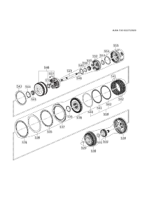24278556-Housing, reverse & 6-7-8-9 clutch