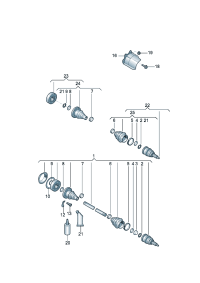 6RD498201-Boot, band mounting Piece and grease  For use only:
