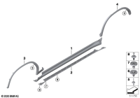 51775A2DF29-Cover, sill, upper lh