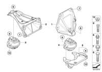 22116758473-ENGINE SUPPORT LH/X5