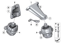 22116777621-Engine stay lh