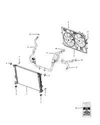 68229290AA-(F)RADIATOR