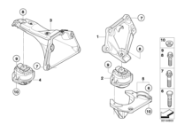 22116768973-ENGINE SUPPORT LH/X5