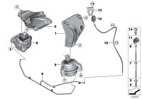 22116863847-Engine stay lh