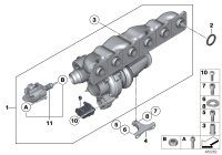11658053153-Turbocharger w/exhaust manifold