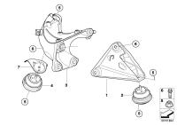 22116769321-Engine stay lh