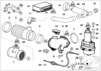 13711432410-CHARGE AIR PIPE-3(F30)