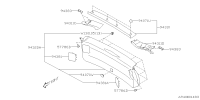 94320FL030VH-TRIM PNL ASSY R GLWR