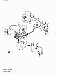 5157065JA0-Flexible hose-frt brake