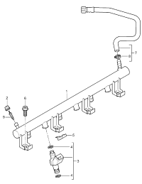 95560503110-INJECTOR,GASOLINE-JETTA IV