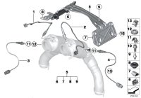 11787539137-LAMBDA SENSOR 4T-347MM-5(E60)