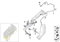 11787848482-LAMBDA SENSOR 5T/500MM-5(F10)M