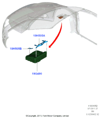 BM5T19H505BA-BRACKET,HARNESS