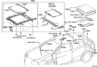 6326050130-GEAR SUB-ASSY, SLIDING ROOF DRIVE
