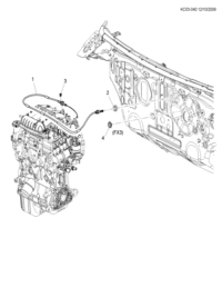 94535126-Holder, accel control wire (3.454)