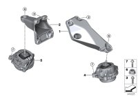 22116861401-Engine stay lh