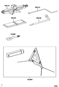 519600D120-HOOK ASSY, FRONT
