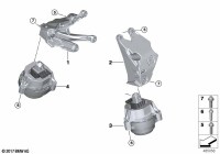 22117581621-ENGINE MOUNT. LEFT