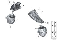 22116866153-Engine stay lh