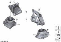 22116859411-ENGINE MOUNT. LEFT