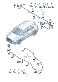 83A971085Q-Harness, bumper