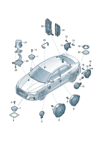 83G035415-Speaker sub-assy