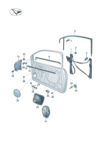 31G837973C-Bezel-w/speaker