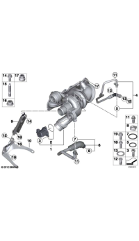 11622470356-Turbocharger with exhaust