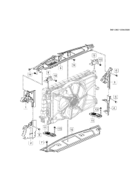 26686796-Deflector, radiator air side