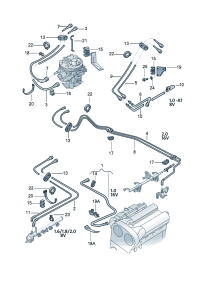 5XD130295-HOSE-OIL RETURN PIPE