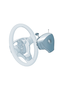 5GD880201J-Air bag unit assy Switch assy Steering wheel