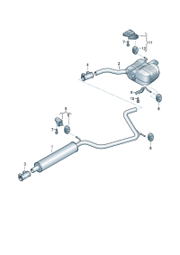 3GD253609-Muffler assy-rr D  -16.09.2017