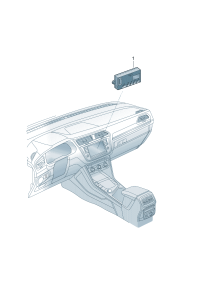 5WD907007P-Cont unit, air cond