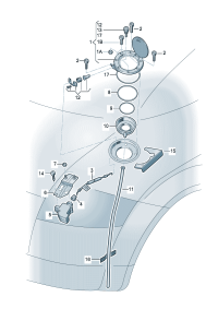 6H0862246-ROD STRUT STABILIZER A4/A6/A7