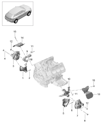 8R0199381Q-ENGINE MOUNTING RH