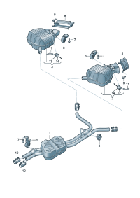 4H0253409E-Muffler ctr
