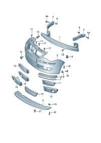 6QD853665-VENTILATION GRILLE/POL/09-LH/F
