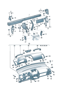6Q1857001DP71N-Panel (anthracite), instrument