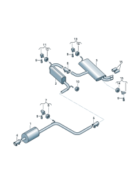 5QG253209A-Muffler f