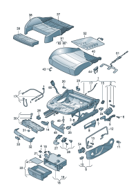 51G882251-Knob, height adjust